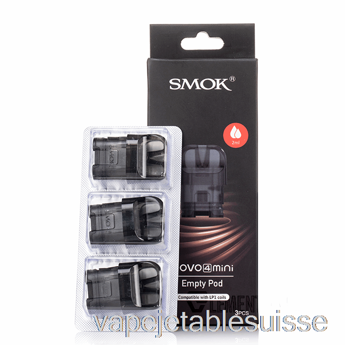 Vape Suisse Smok Novo 4 Mini Dosettes De Remplacement 2ml Novo 4 Mini Dosettes